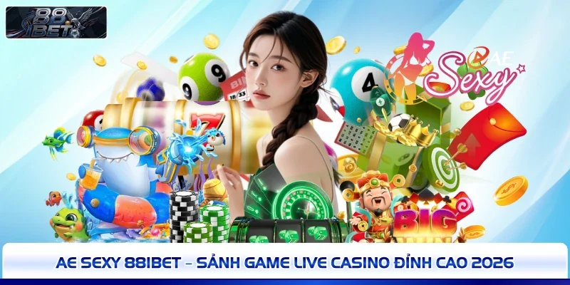 AE Sexy 88IBET – Sảnh Game Live Casino Đỉnh Cao 2026