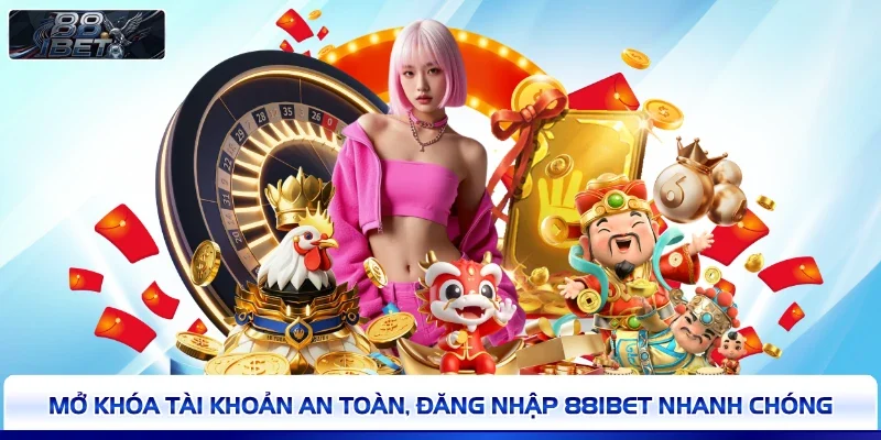 Mở khóa tài khoản an toàn, đăng nhập 88IBET nhanh chóng
