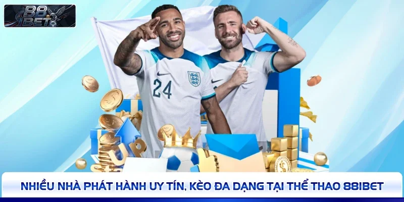 Nhiều nhà phát hành uy tín, kèo đa dạng tại thể thao 88IBET