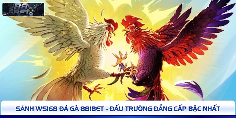 Sảnh WS168 đá gà 88IBET - Đấu Trường Đẳng Cấp Bậc Nhất